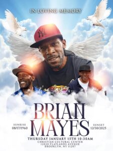 Brian Mayes, Freeport, NY Death: